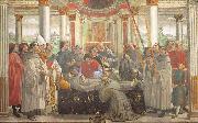 Domenico Ghirlandaio Obsequies of St.Francis Sweden oil painting artist